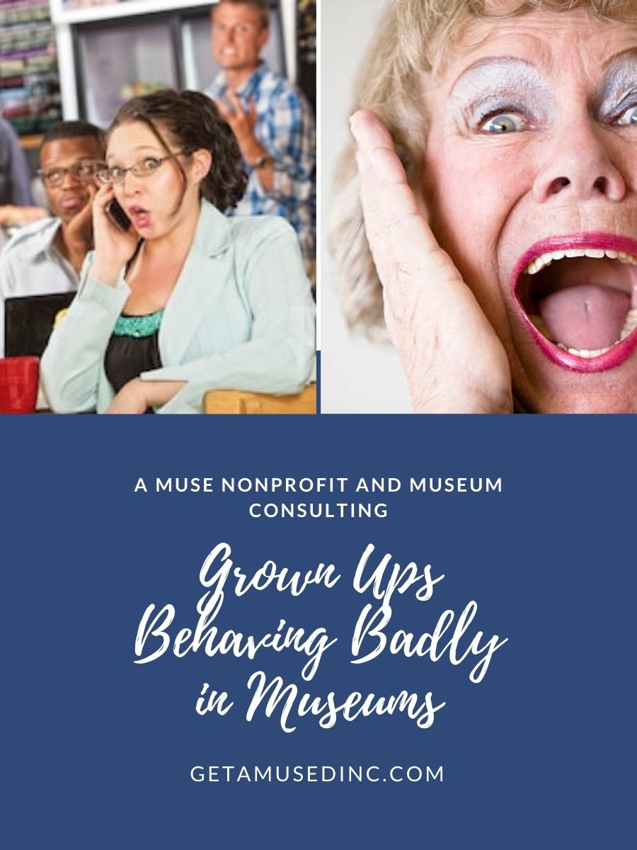 Grown Ups Behaving Badly in Museums